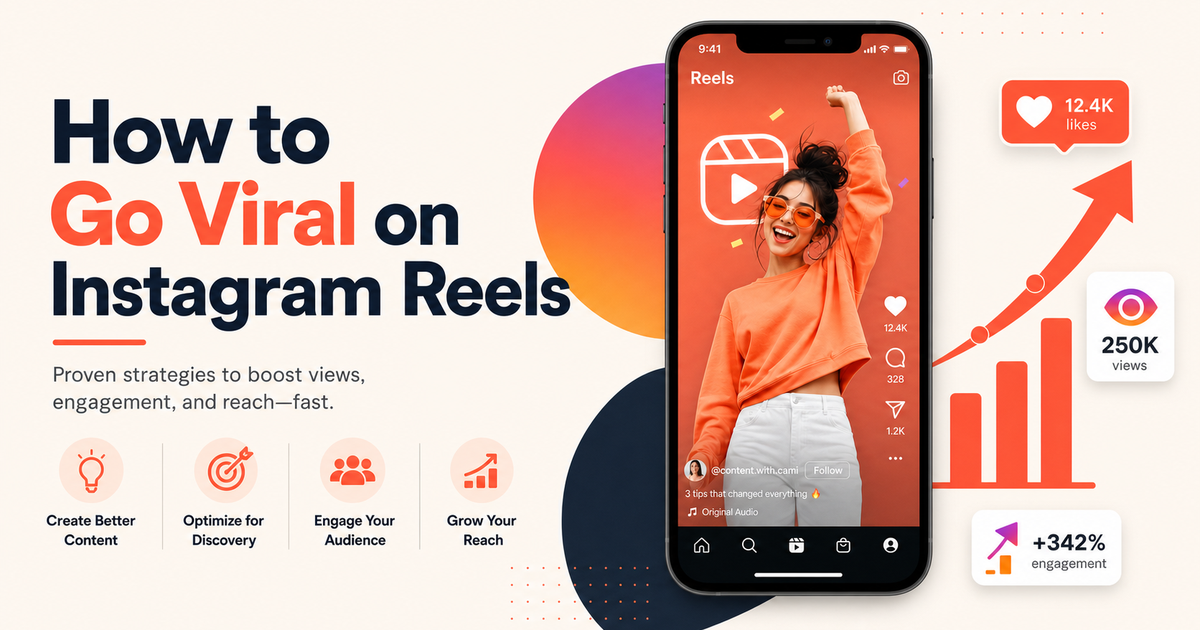 How to Go Viral on Instagram Reels (Creator Playbook)