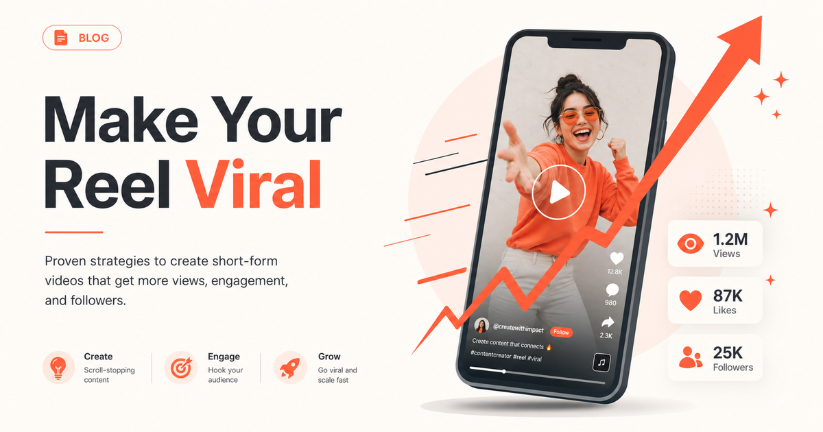 How to Make a Reel Go Viral: A Creator’s System