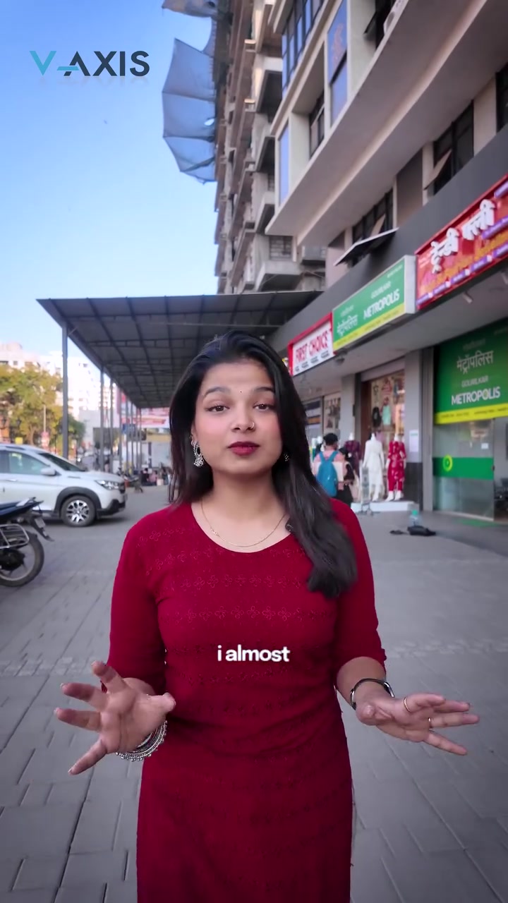 Tanvi Mishra UGC video for V-Axis — talking head