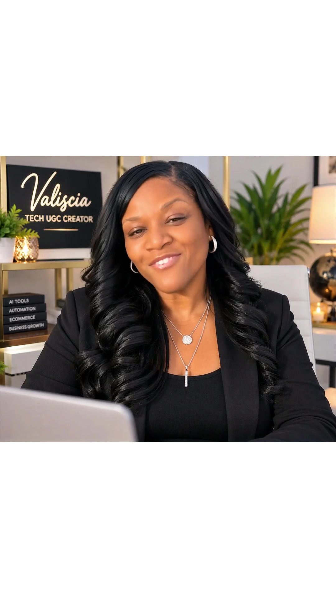 Valiscia Greenwell UGC talking head video