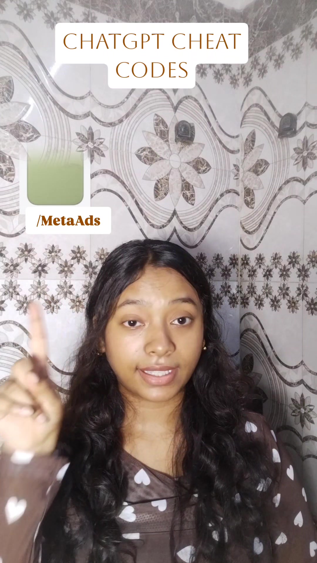 Jahnavi poddar UGC talking head video